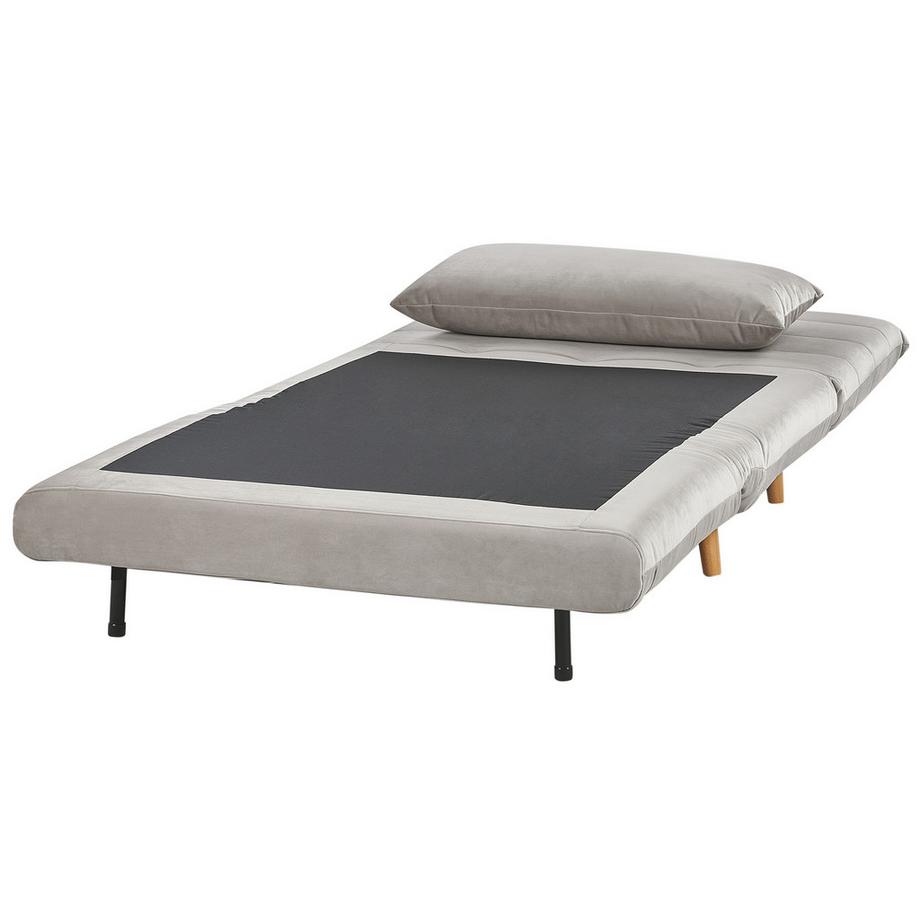 Beliani Schlafsofa aus Samtstoff  SETTEN  