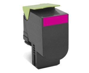 Lexmark  LEXMARK Toner-Modul return magenta 80C2SM0 CX310/510 2000 Seiten 