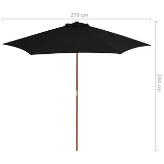 VidaXL Parasol de jardin  