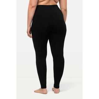 Ulla Popken  Legging en coton avec taille élastique, coupe Slim 