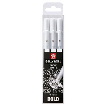 SAKURA Gelly Roll 0.5mm POXPGBWH3B White 3 Stück