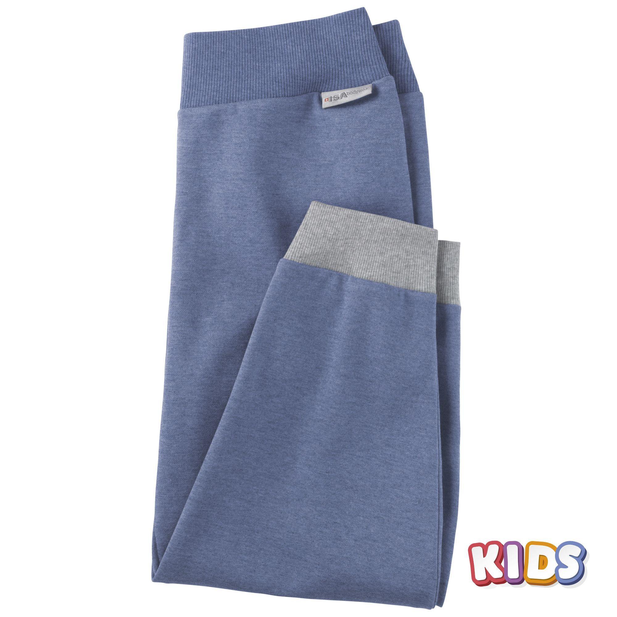 Image of Hose Lang Mit Bündchen Jungen Marine 122/128