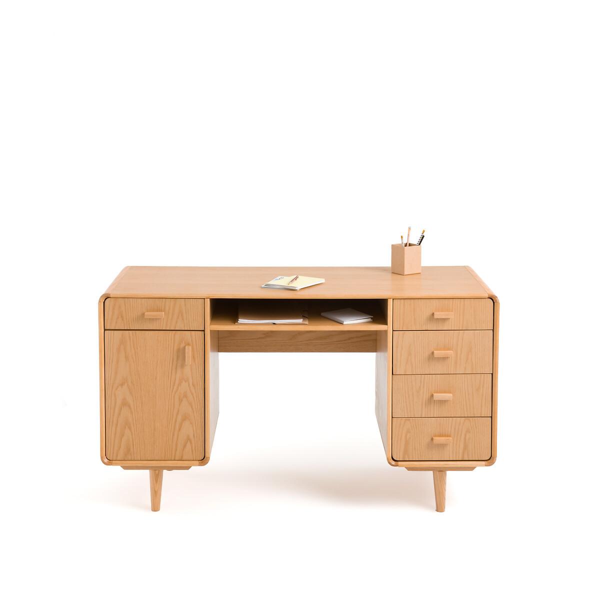 La Redoute Intérieurs Schreibtisch mit doppeltem Korpus  