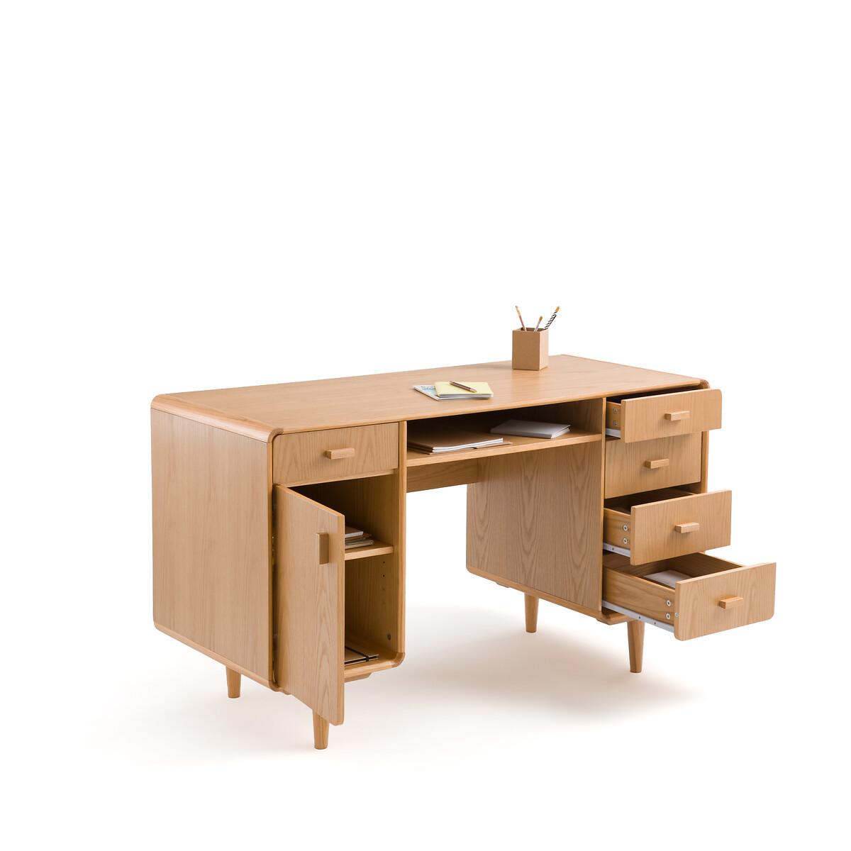 La Redoute Intérieurs Schreibtisch mit doppeltem Korpus  