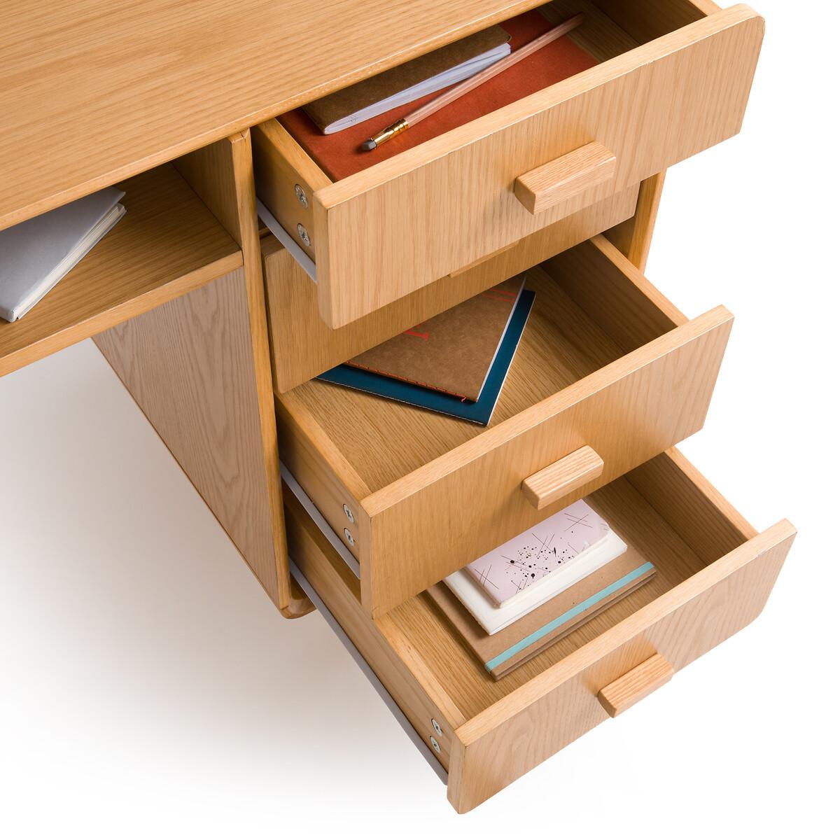 La Redoute Intérieurs Schreibtisch mit doppeltem Korpus  