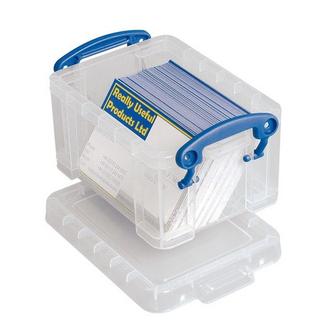 Really Useful Box REALLY USEFUL BOX Kunststoffbox 0,3lt 68501400 transparent  