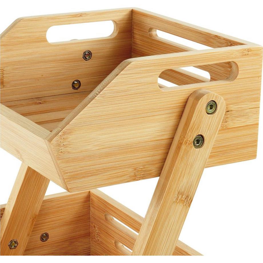 relaxdays Etagere für Obst 3er  