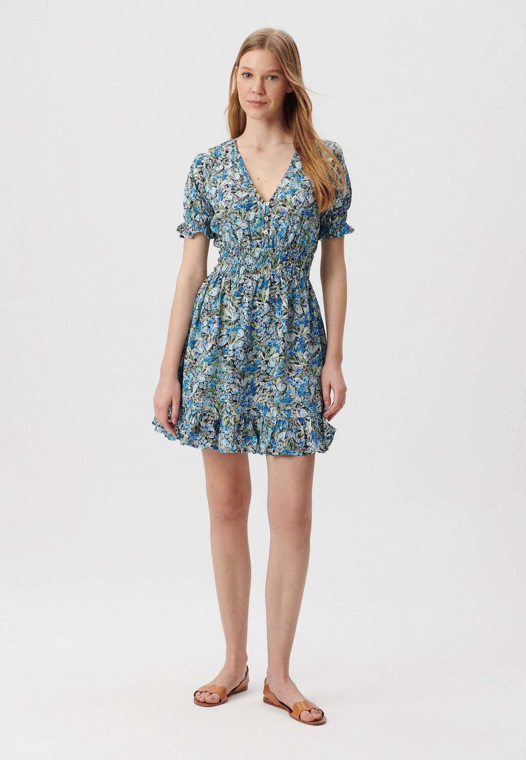 Mavi  Kleider Short Sleeve Woven Dress 