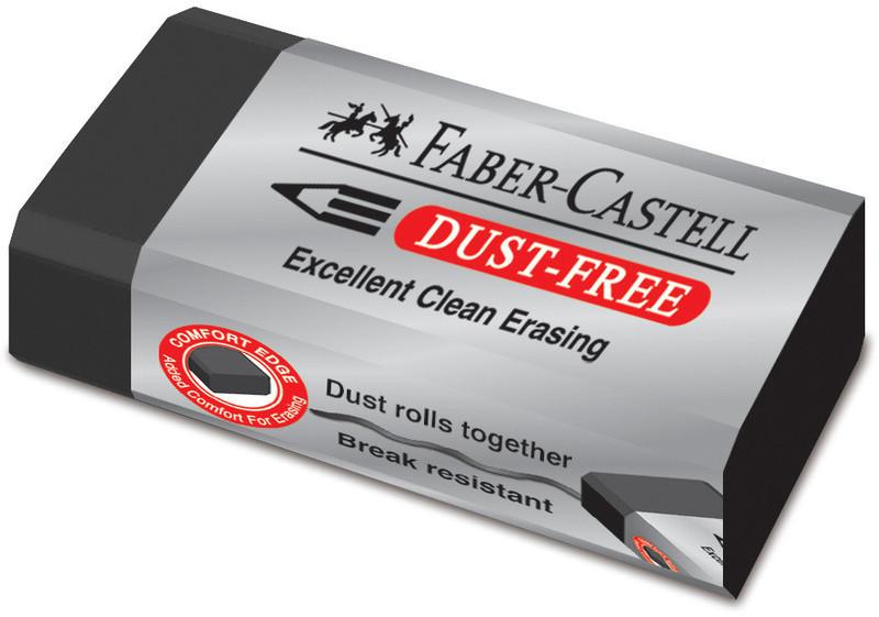 Faber-Castell FABER-CASTELL Radierer Dust-free 187171 schwarz  