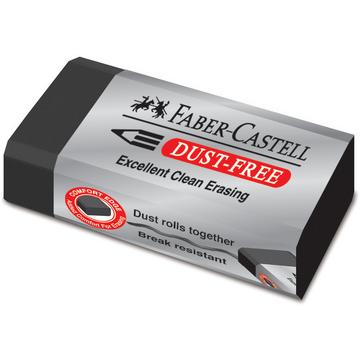 Faber-Castell 187171 gomma per cancellare Plastica Nero 1 pz