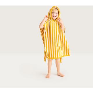 Swim Essentials  Luxe Strandponcho Yellow striped 