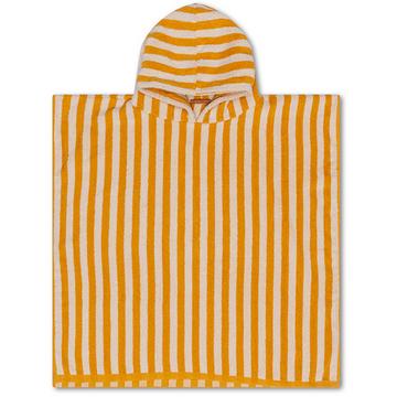 Luxe Strandponcho Yellow striped