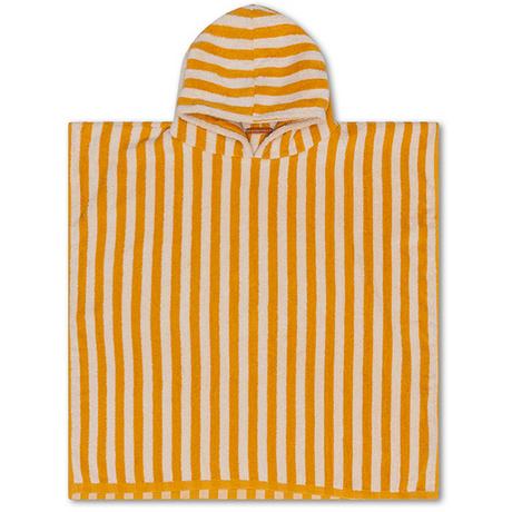 Swim Essentials  Luxe Strandponcho Yellow striped 