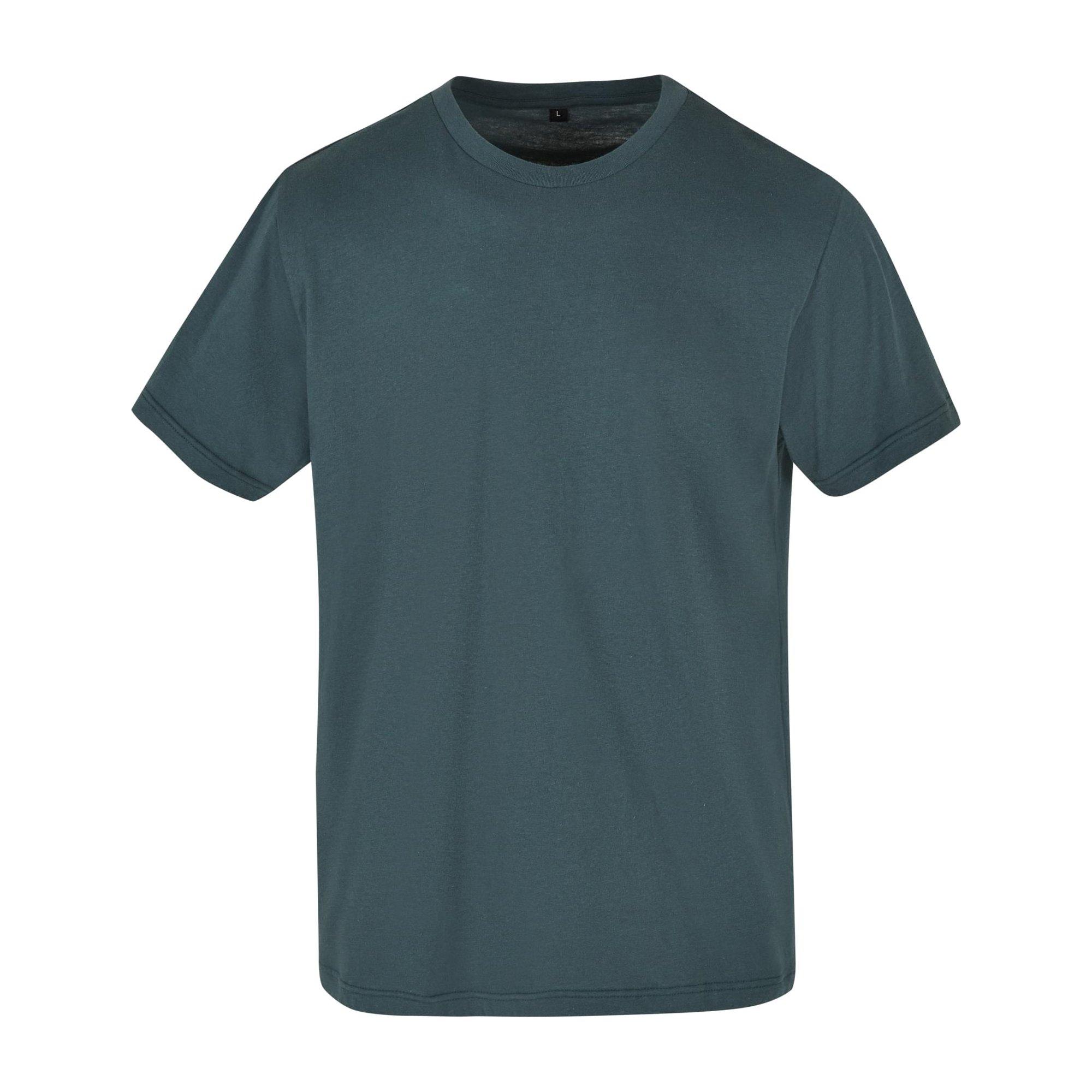 Image of Basic Tshirt Rundhalsausschnitt Herren Grün XS