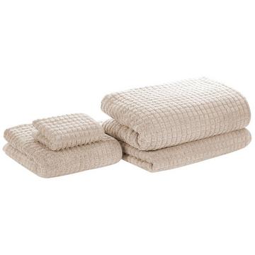 Handtücher im 4er Set aus Baumwolle ATAI