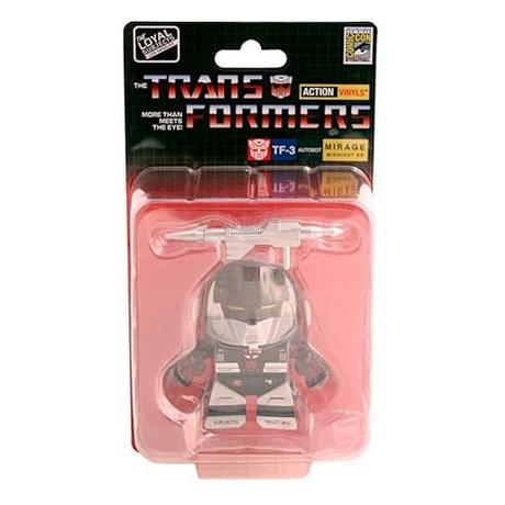 Mezco Toys  SDCC 2015 Transformers Transparent Black Mirage 