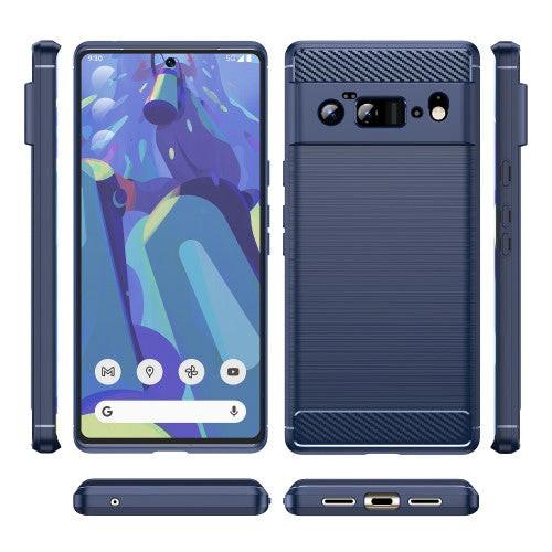 Cover-Discount  Google Pixel 6 Pro - Metall Carbon Look Hülle 