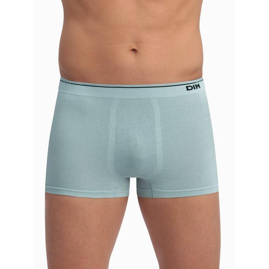 DIM Caleçons Boxers Sans Coutures Mélange Coton Lot de 4  
