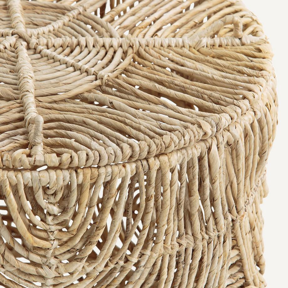 AM.PM Panier à linge H60 cm abaca tressé  