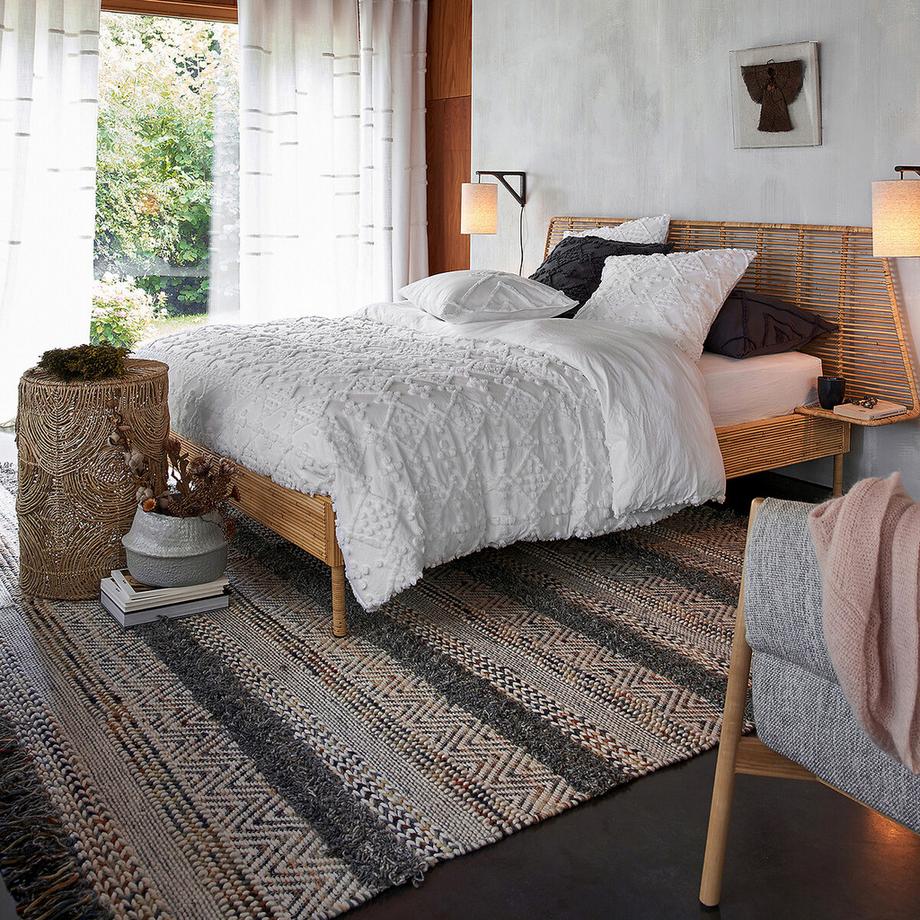 AM.PM Panier à linge H60 cm abaca tressé  