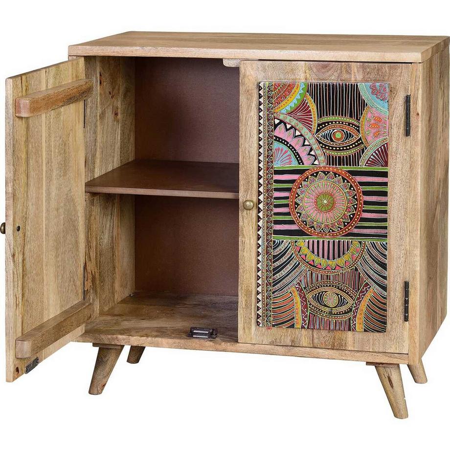 mutoni Armoire Celia Mango multicolore naturel 60x60  