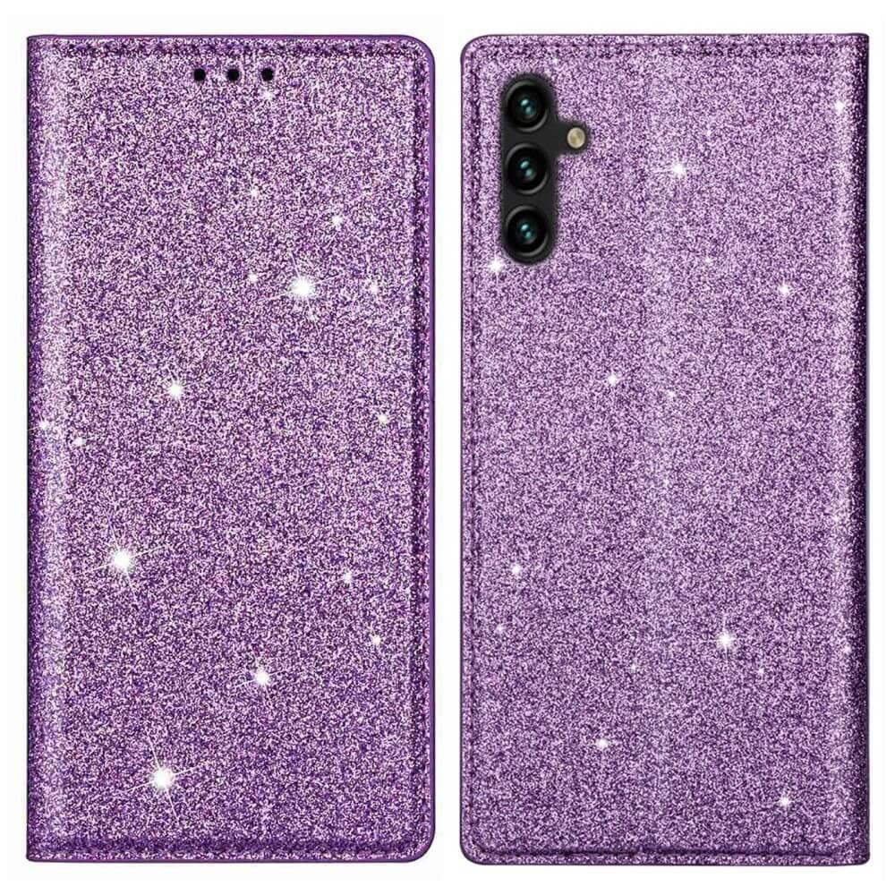 Cover-Discount  Galaxy A54 - Flip Case Glitter 