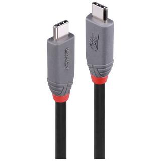 LINDY  2m USB 4 240W Typ C Kabel, Anthra Line 