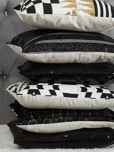 Image of Kissen 2er Set aus Polyester Modern ASTER Kissen 2er Set aus Polyester Modern ASTER