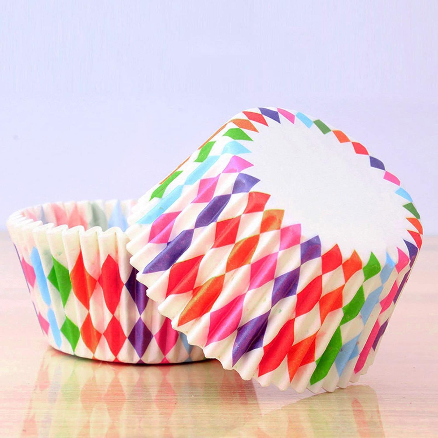 Northio 100 stampi per muffin colorati  