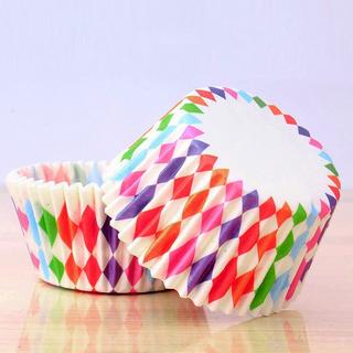 Northio 100 stampi per muffin colorati  