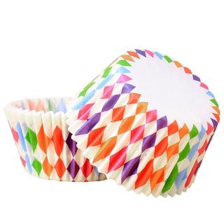 Northio 100x moules à muffins colorés  