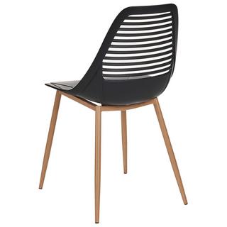 Beliani Set di 4 sedie da pranzo en Materiale sintetico Minimalista MONTELLO  