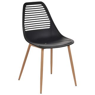 Beliani Set di 4 sedie da pranzo en Materiale sintetico Minimalista MONTELLO  