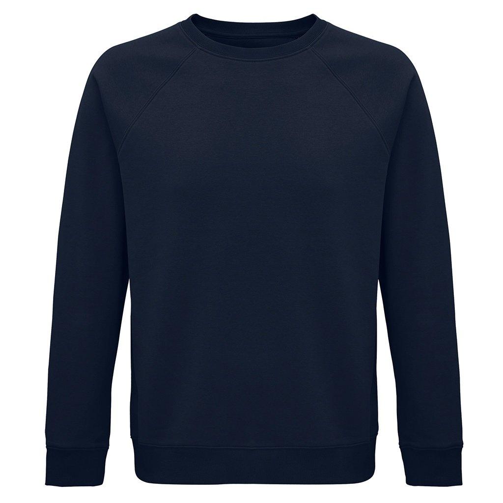 Image of Space Sweatshirt Aus Biologischem Anbau Raglanärmel Damen Marine XL
