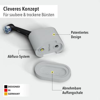 Qikfresh  Zahnbürsten- und Aufsteckbürstenhalter 2er 