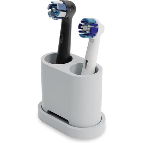 Qikfresh  Zahnbürsten- und Aufsteckbürstenhalter 2er 
