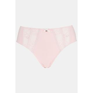 Ulla Popken Culotte midi Empiècements dentelle Microfibres  