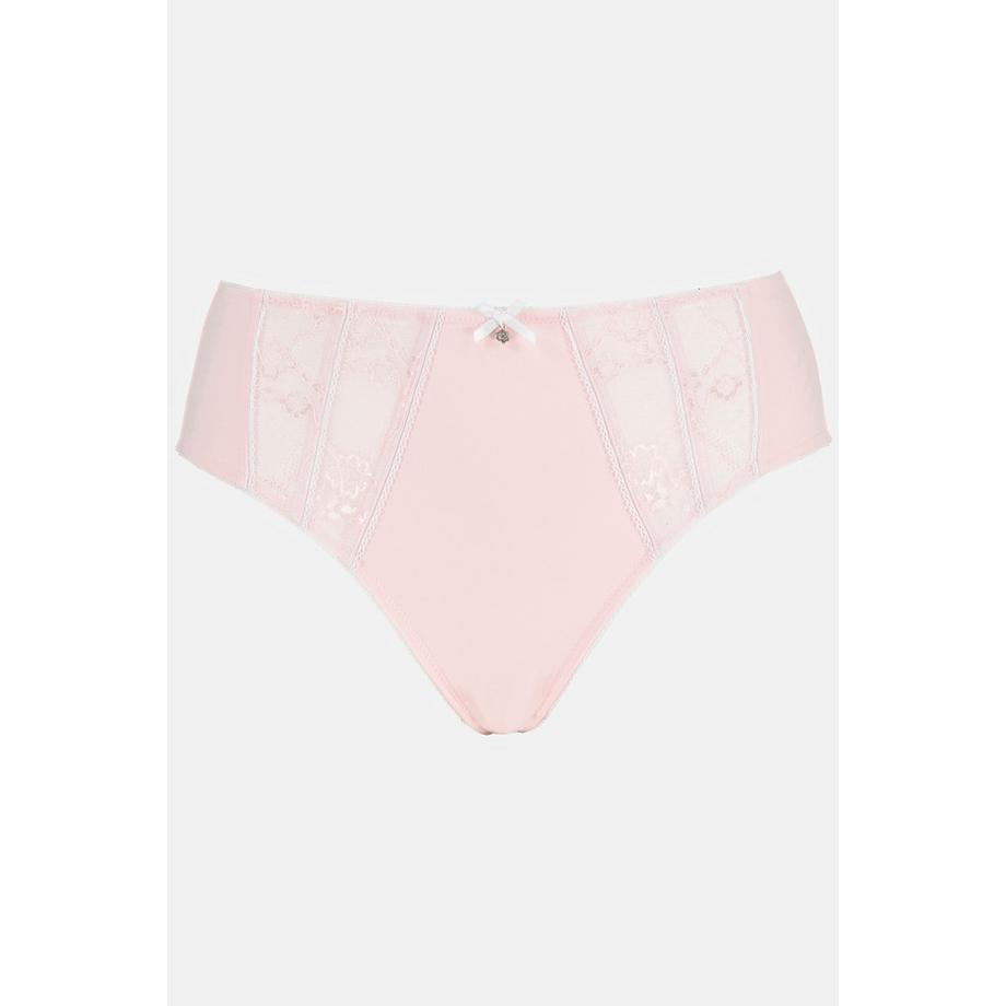 Ulla Popken Slip midi Inserti pizzo Microfibra  