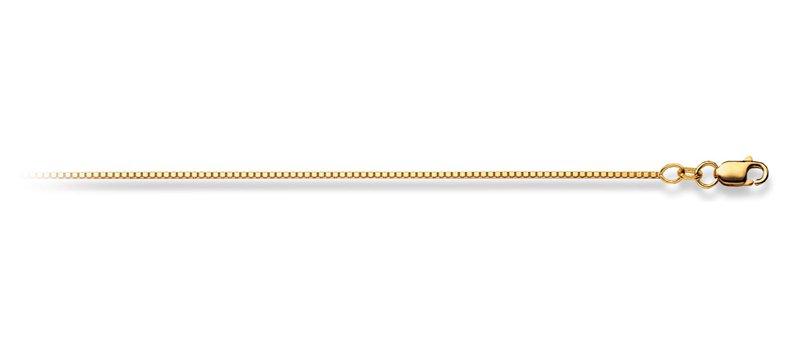 Image of Collier Venezianer Gelbgold 750, 1.1mm, 50cm Unisex Gelbgold 50 CM