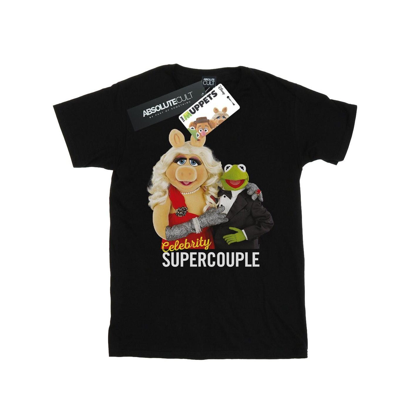 Image of The Muppets Celebrity Supercouple Tshirt Damen Schwarz XL