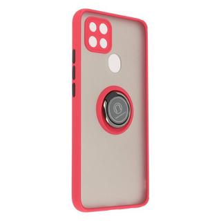 Avizar  Coque Oppo A15 Anneau Rouge 