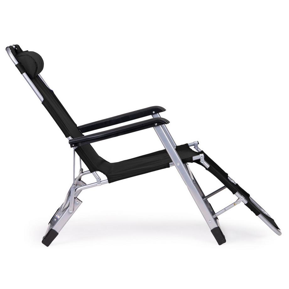 Northix Garten-Strandliege, klappbar 2-in-1,, MultiGarden  