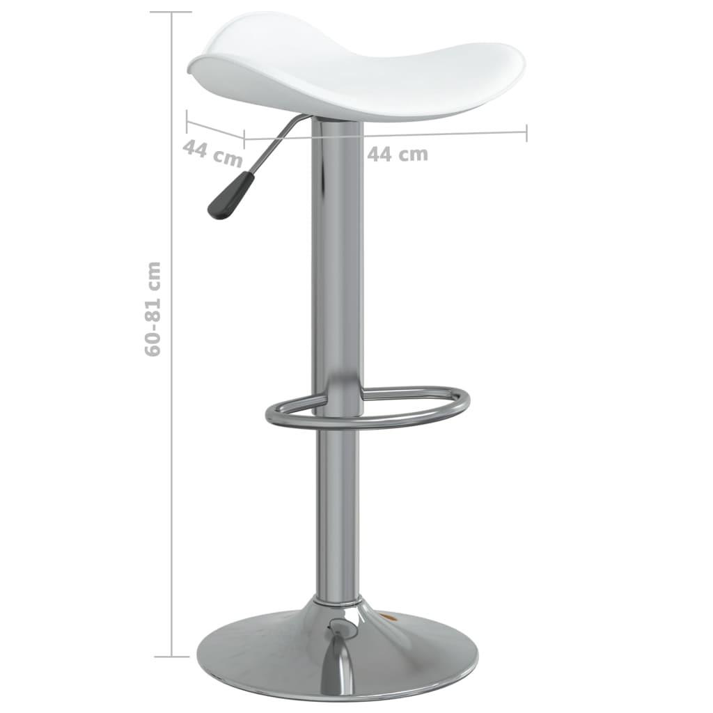 VidaXL Tabouret de bar cuir artificiel  