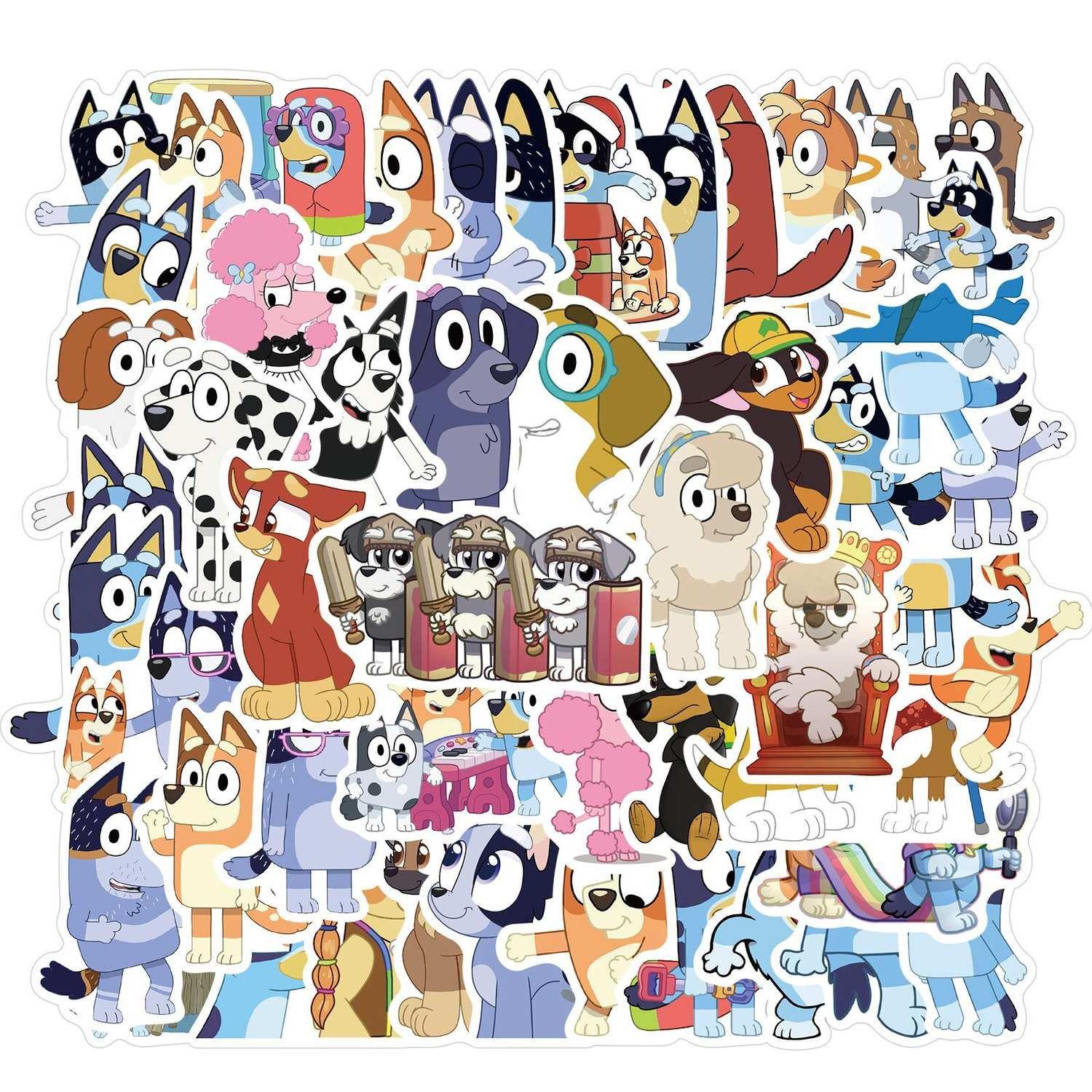 Gameloot Aufkleber - lustige Hunde - 50 Stk  