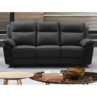 Vente-unique Relaxsofa 3Sitzer Büffelleder PAKITA  