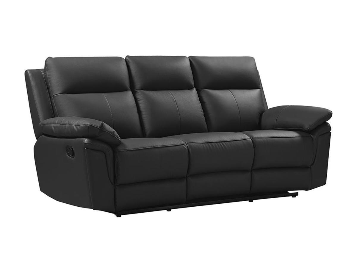 Vente-unique Relaxsofa 3Sitzer Büffelleder PAKITA  