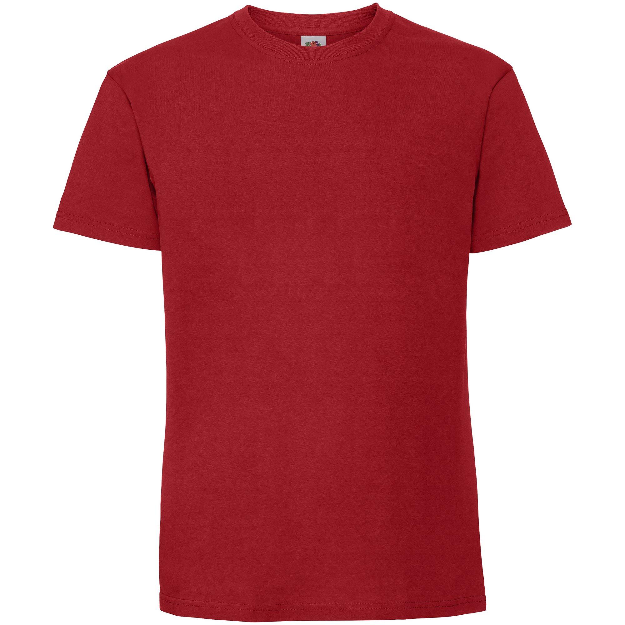 Image of Premium Tshirt Damen Rot Bunt S
