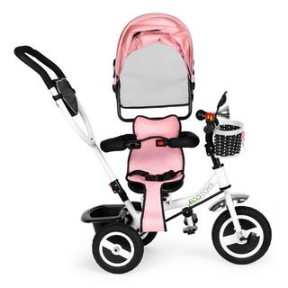 Northio  Tettuccio rotante per triciclo, ruote in gomma resistente 