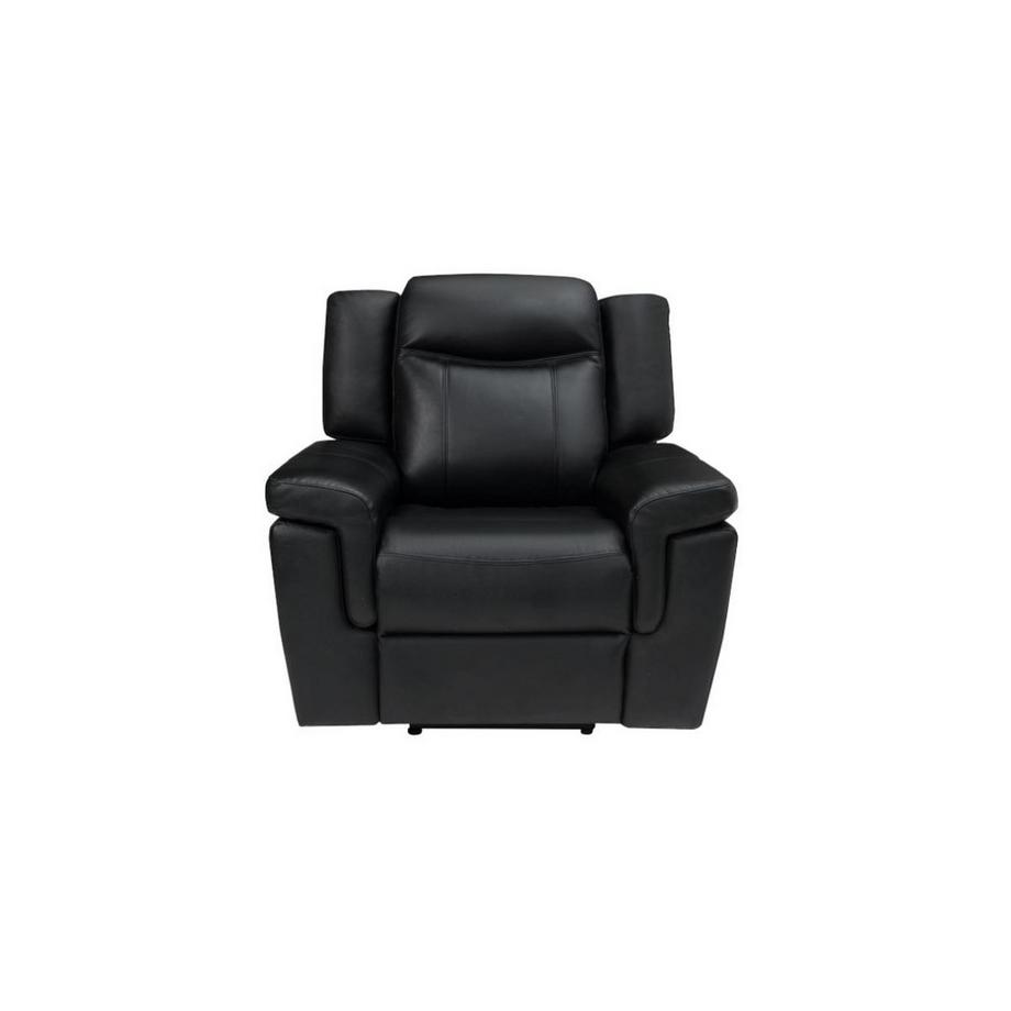 Vente-unique Relaxsessel Fernsehsessel elektrisch Leder KENNETH  