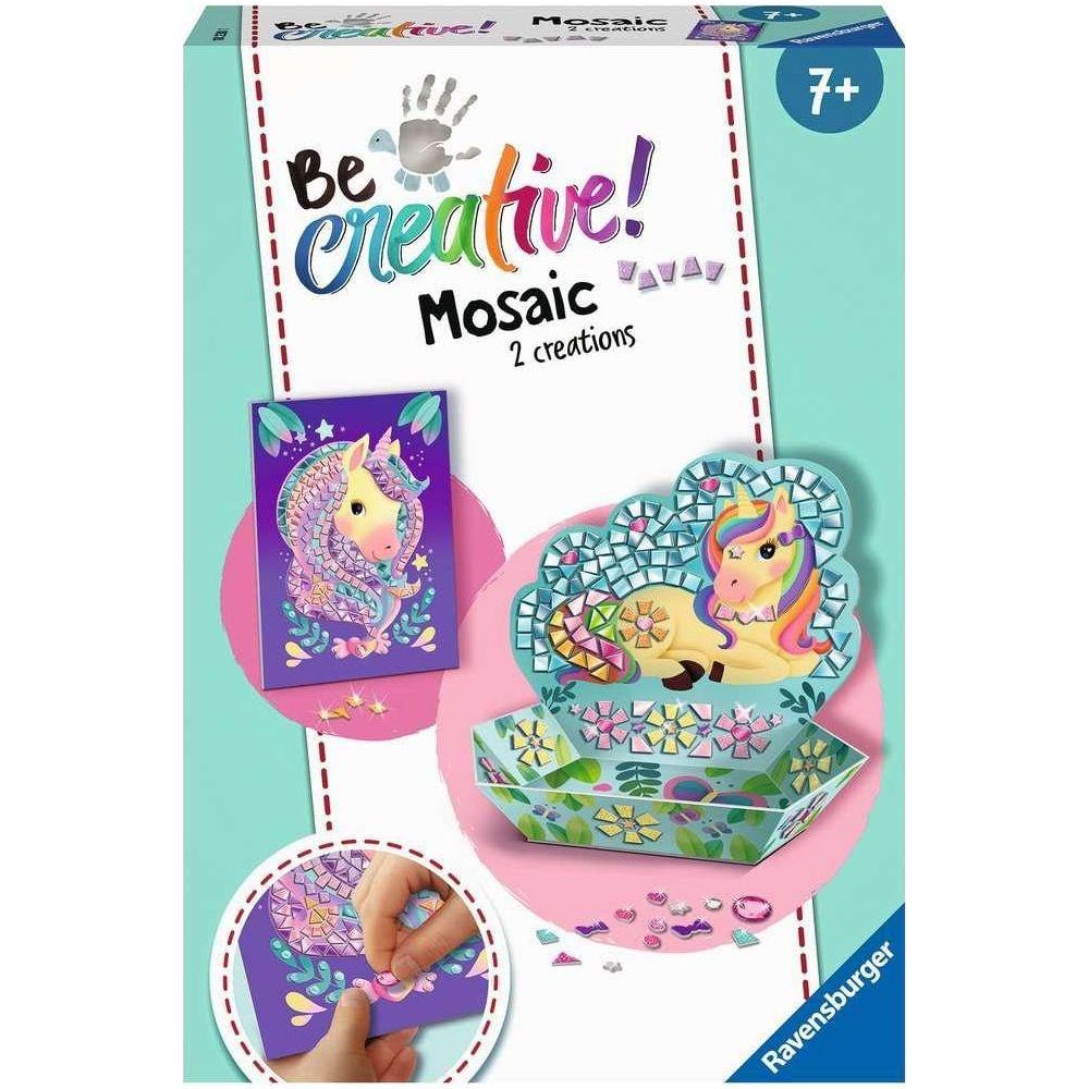 Image of Be Creative Mosaic Unicorn Multicolor